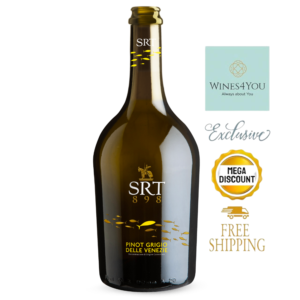 Sartori SRT898 Pinot Grigio Delle Venezie DOC Italy White Wine